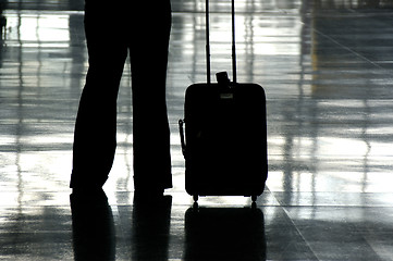 Image showing Airport Traveller