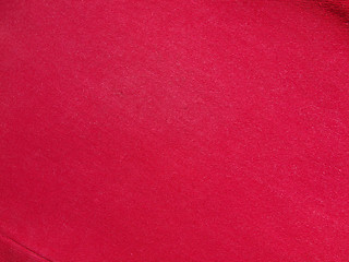 Image showing Red fabric background