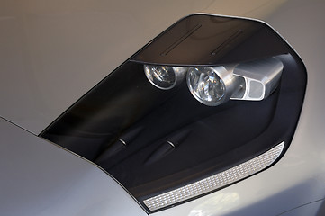 Image showing Sports Car Headlight