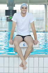 Image showing swimmer athlete