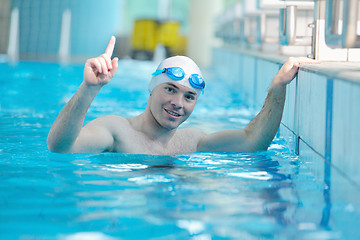 Image showing swimmer athlete