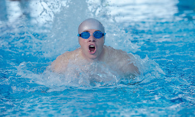 Image showing swimmer athlete