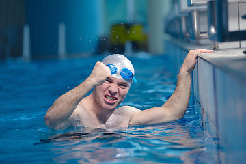 Image showing swimmer athlete