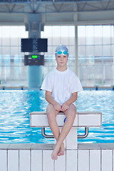 Image showing swimmer athlete