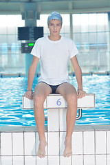 Image showing swimmer athlete