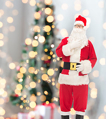 Image showing man in costume of santa claus