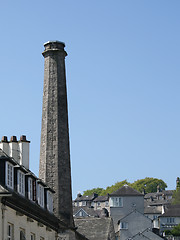 Image showing large industrial chimney