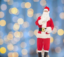 Image showing man in costume of santa claus