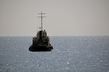 Image showing ship in the sea