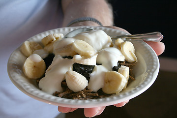 Image showing healthy bowl of breakfast