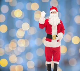 Image showing man in costume of santa claus