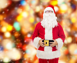 Image showing man in costume of santa claus