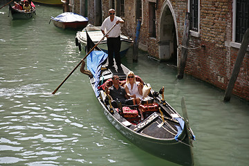 Image showing Gondolas - Venice