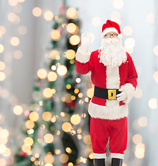 Image showing man in costume of santa claus