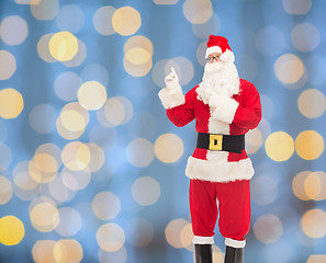 Image showing man in costume of santa claus