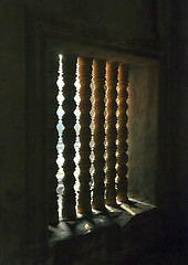 Image showing Angkor Wat Temple window