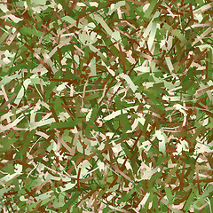 Image showing Abstract military camouflage background