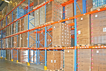 Image showing Warehouse cargo