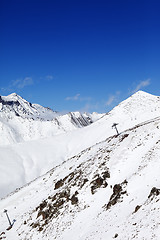 Image showing Winter mount at sunny nice day