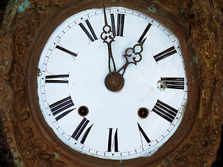 Image showing Old clock