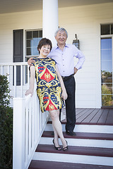 Image showing Attractive Chinese Couple Enjoying Their House