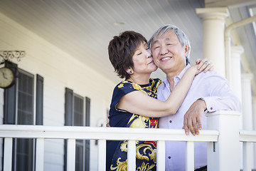 Image showing Attractive Chinese Couple Enjoying Their House