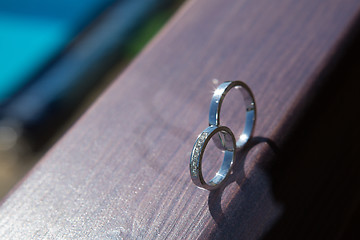 Image showing Wedding rings