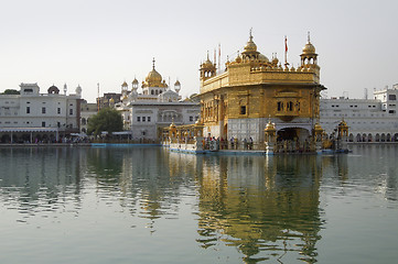 Image showing Amritsar with Harmandir Sahib