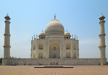 Image showing Taj Mahal in Agra