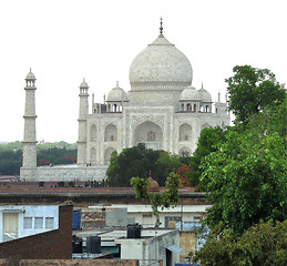 Image showing Taj Mahal in Agra