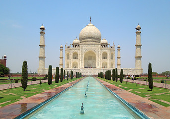 Image showing Taj Mahal in Agra