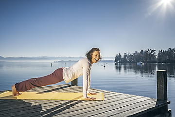 Image showing yoga woman