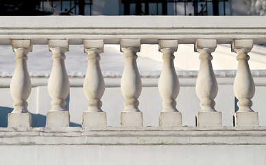 Image showing Fragment of an old building