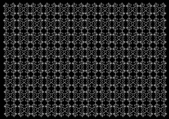 Image showing Texture. Pattern on a black background.