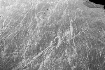 Image showing Texture of river ice photographed