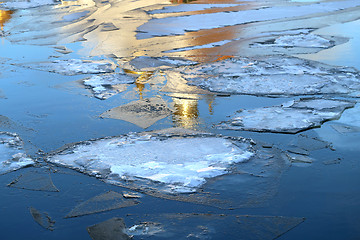 Image showing Reflection of the Moscow Kremlin