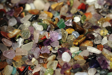 Image showing color gemstone minerals  background