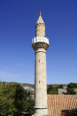 Image showing Minaret in Bodrum