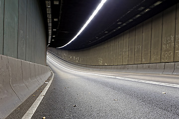 Image showing urban tunnel 