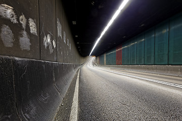 Image showing urban tunnel 