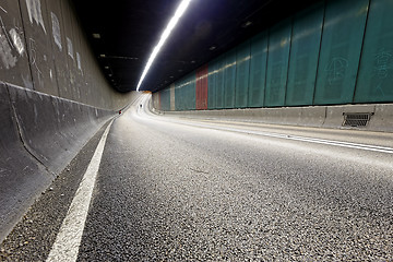 Image showing urban tunnel 