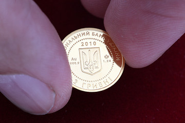 Image showing golden coin