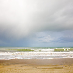 Image showing Pastel seascape background