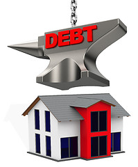 Image showing real estate debt