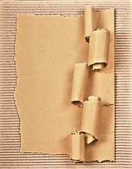 Image showing Corrugated cardboard