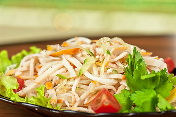 Image showing Salad with calamary