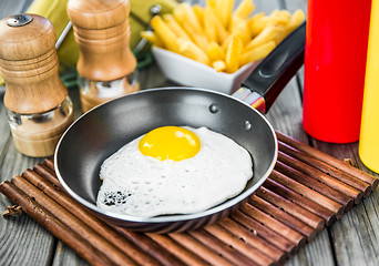 Image showing fried eggs