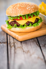 Image showing Burger