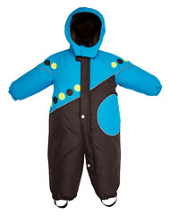 Image showing Childrens snowsuit fall