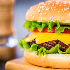 Image showing Burger